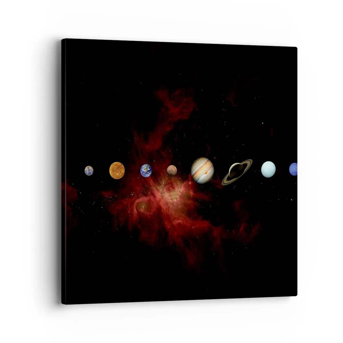 Quadro em tela - Nosso bairro - 40x40 cm