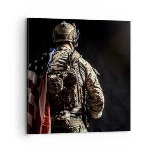 Quadro em tela - É por isso  - 70x70 cm