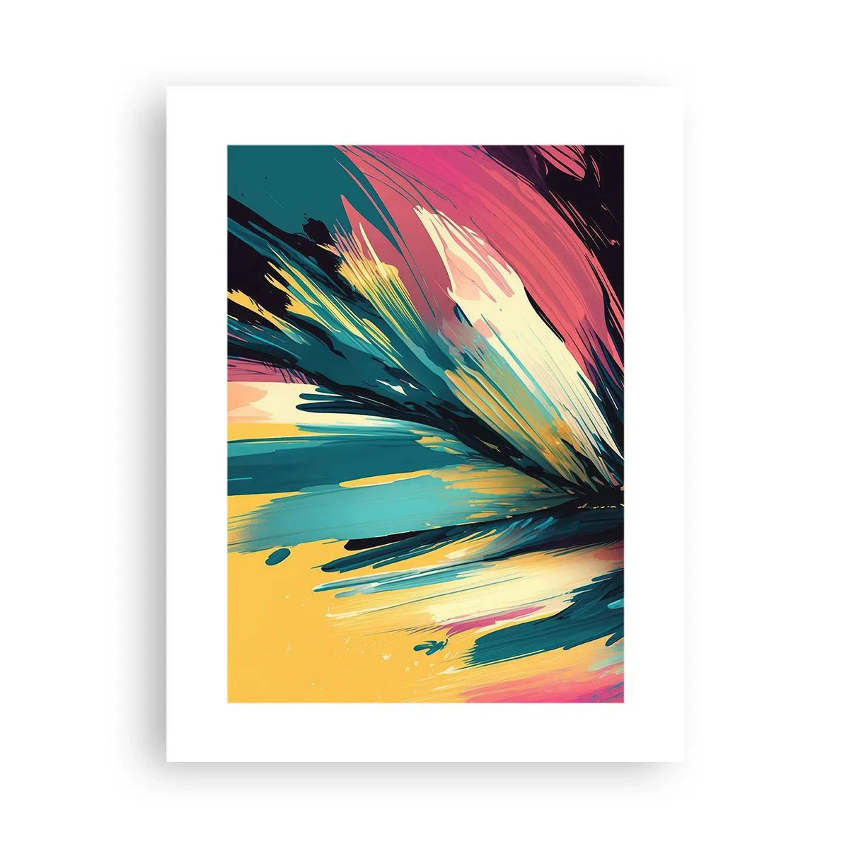 Pôster - Composição – uma explosão de alegria - 30x40 cm