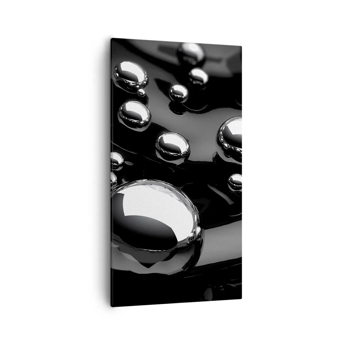 Quadro em tela - Das profundezas negras - 55x100 cm