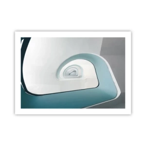 Pôster - Para o fundo do azul - 70x50 cm