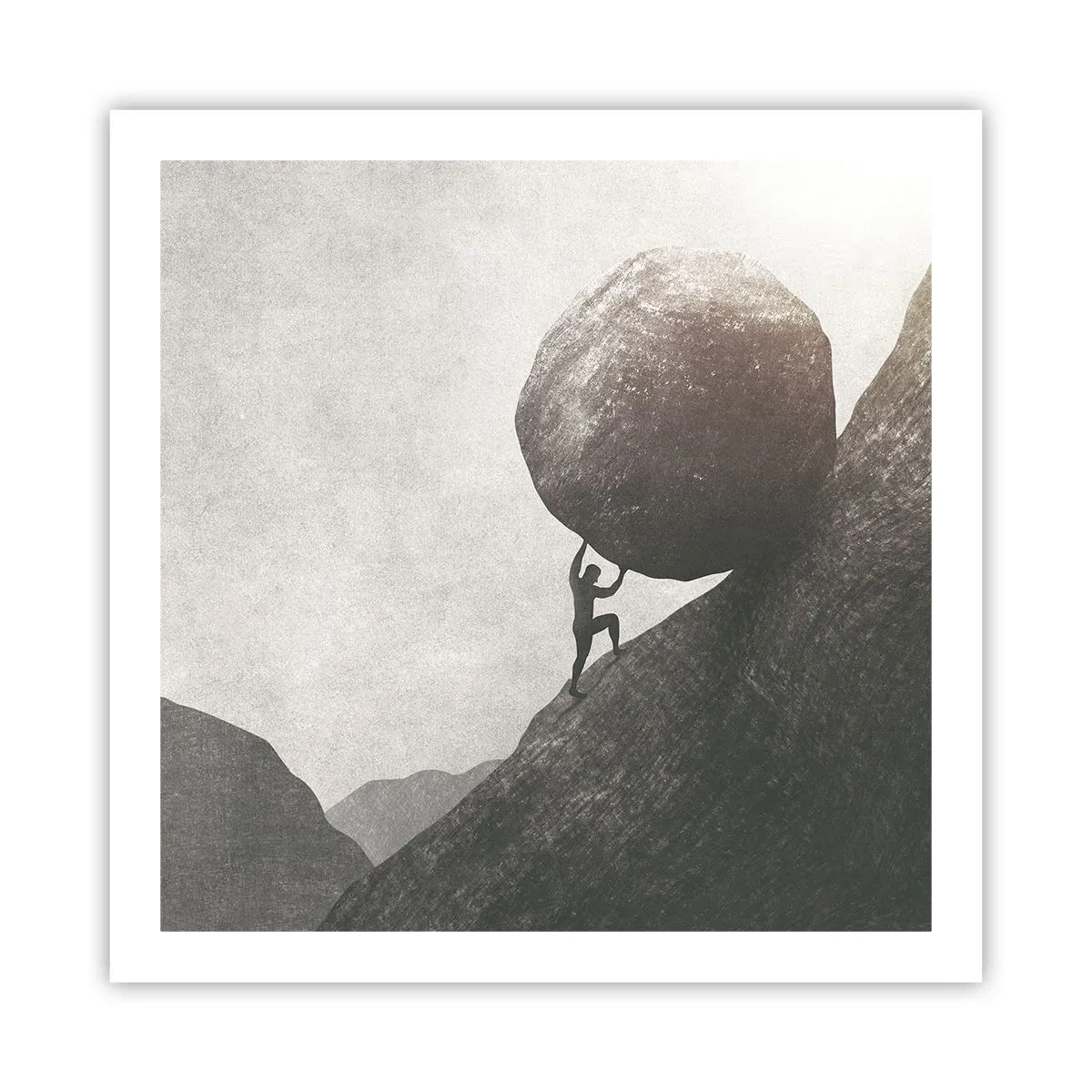 Pôster - Eu creio - 60x60 cm