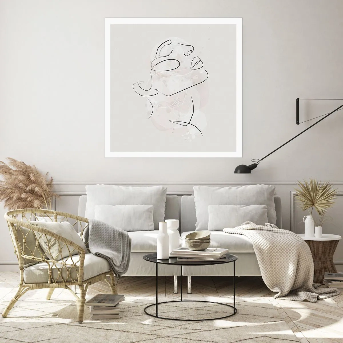 Pôster - Esboço de um sonho - 60x60 cm