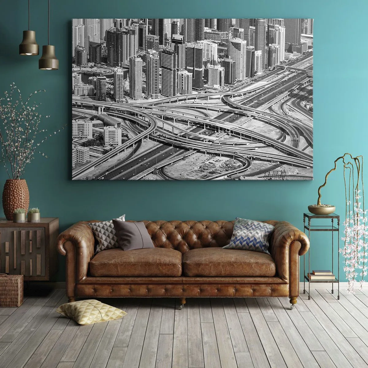 Quadro em tela - Dubai – uma cidade impossível - 120x80 cm