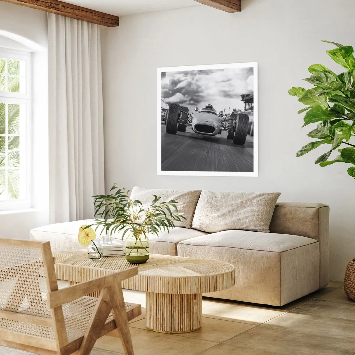 Pôster - O ronco do motor - 60x60 cm