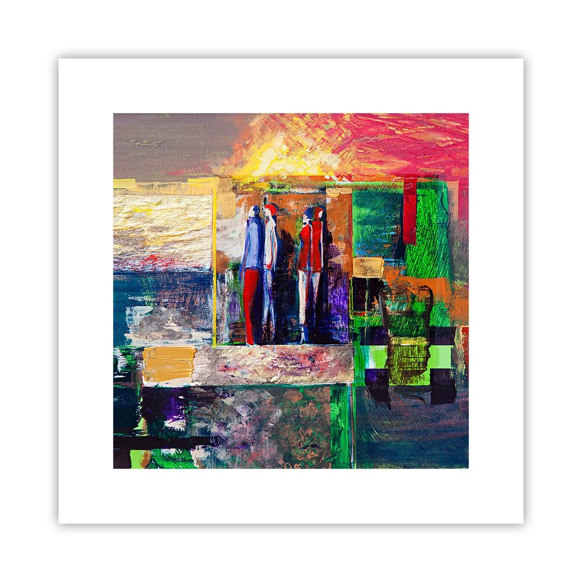 Pôster - Relacionamentos e emoções - 30x30 cm