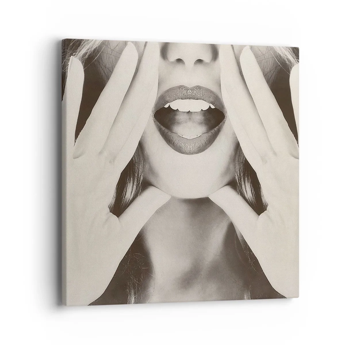 Quadro em tela - Já vou! - 40x40 cm