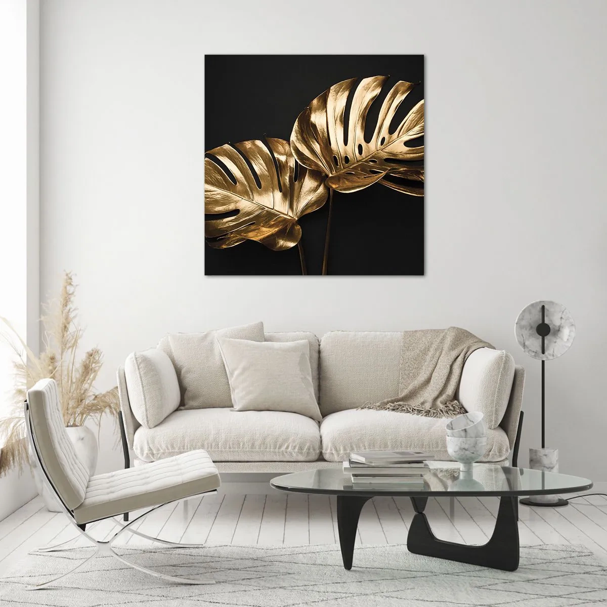 Quadro em vidro - Tesouros da natureza - 30x30 cm