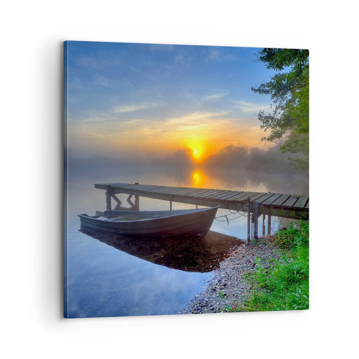 Quadro em tela - Como o comum se transforma em mágico - 60x60 cm