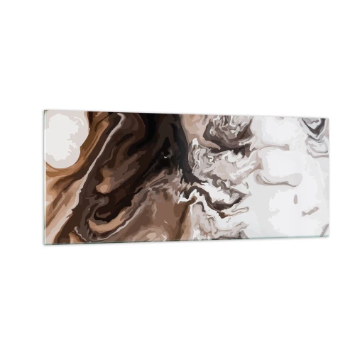 Quadro em vidro - Contraste de cores - 100x40 cm