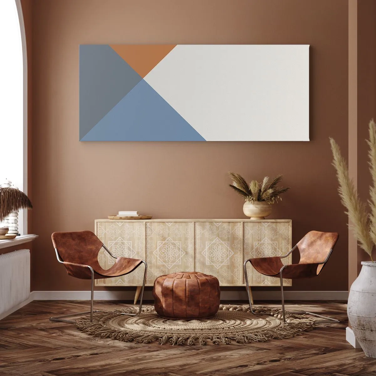 Quadro em tela - Em termos de... - 100x40 cm