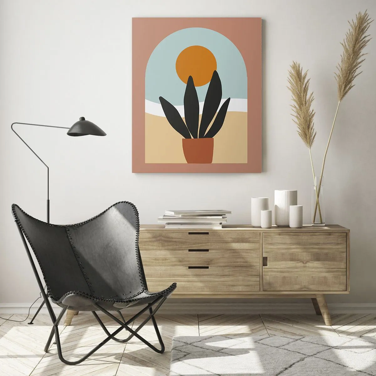 Quadro em vidro - Pequenas alegrias - 50x70 cm