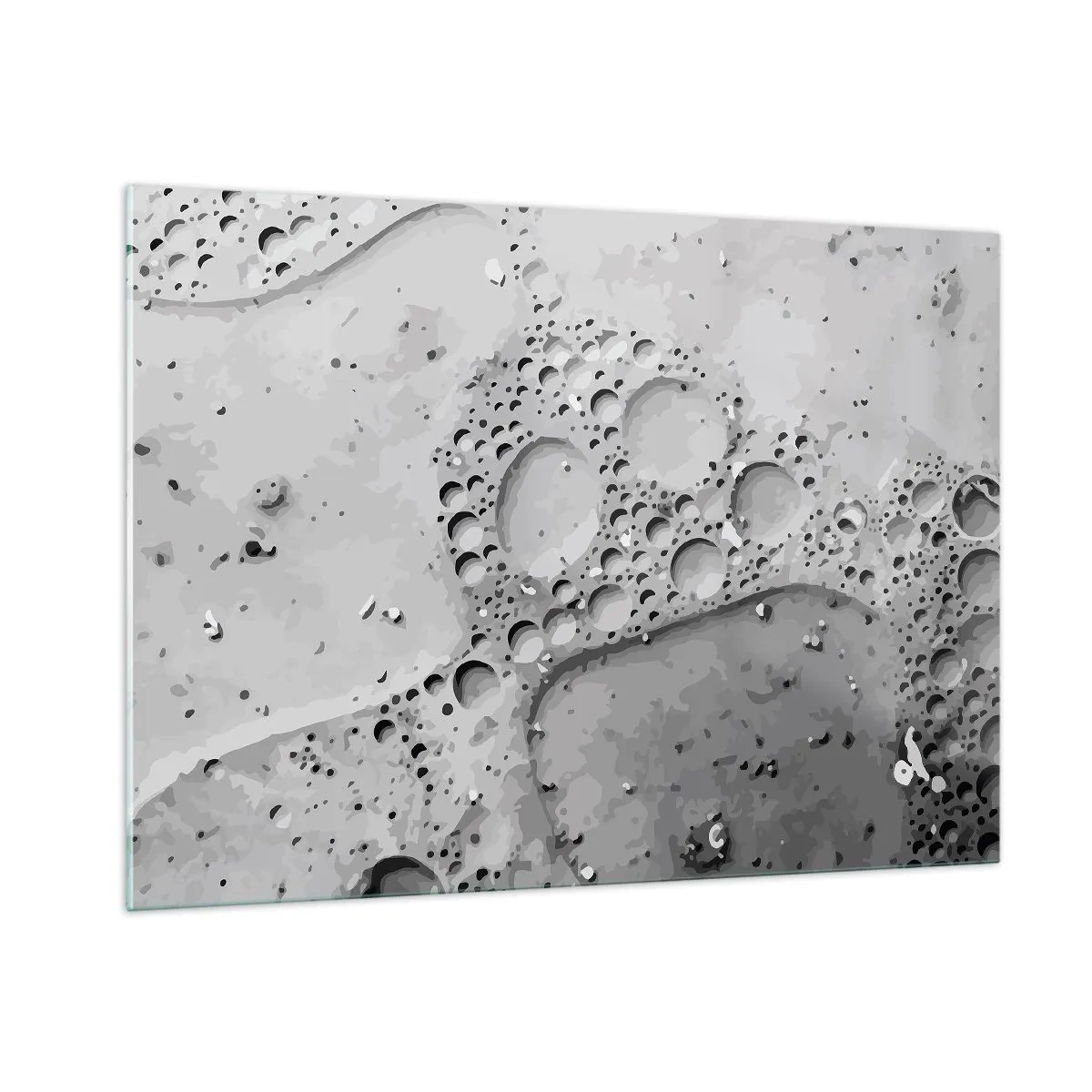 Quadro em vidro - Vestígio de espuma - 100x70 cm