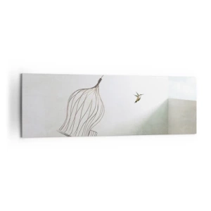Quadro em tela - Enfim a liberdade - 160x50 cm