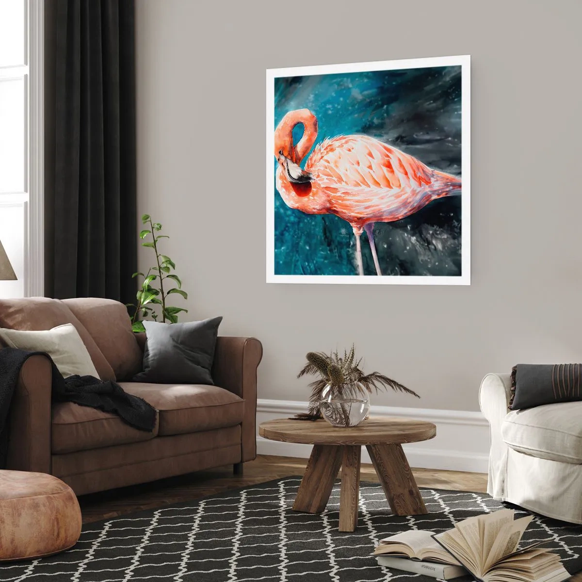 Pôster - Decorativo por natureza - 40x40 cm