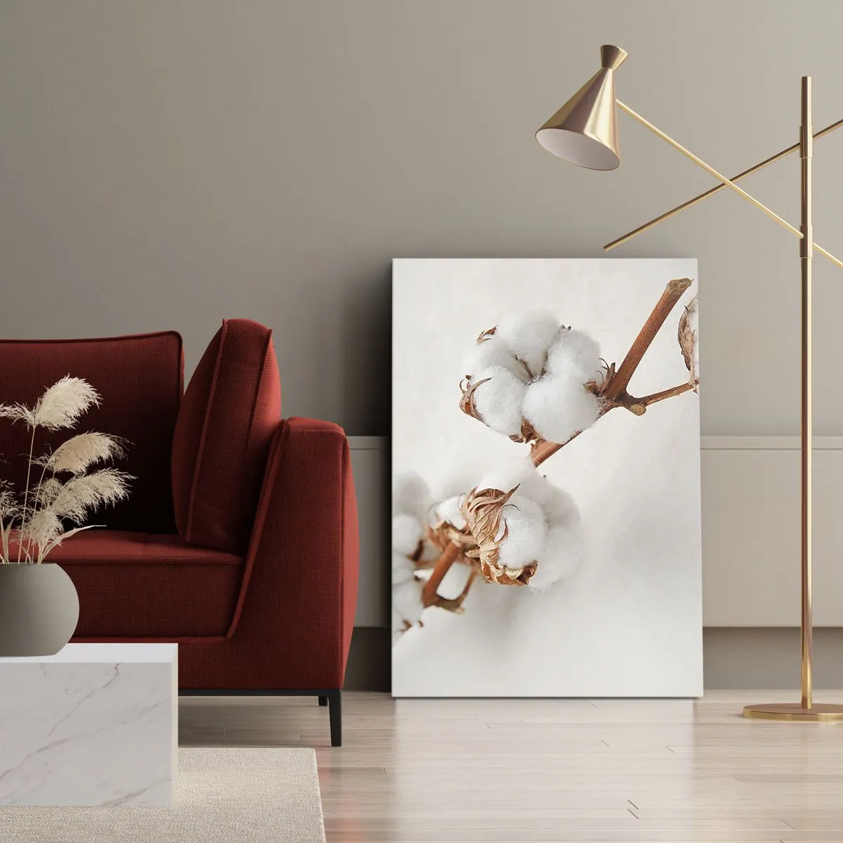 Quadro em tela - Apenas acaricie - 45x80 cm