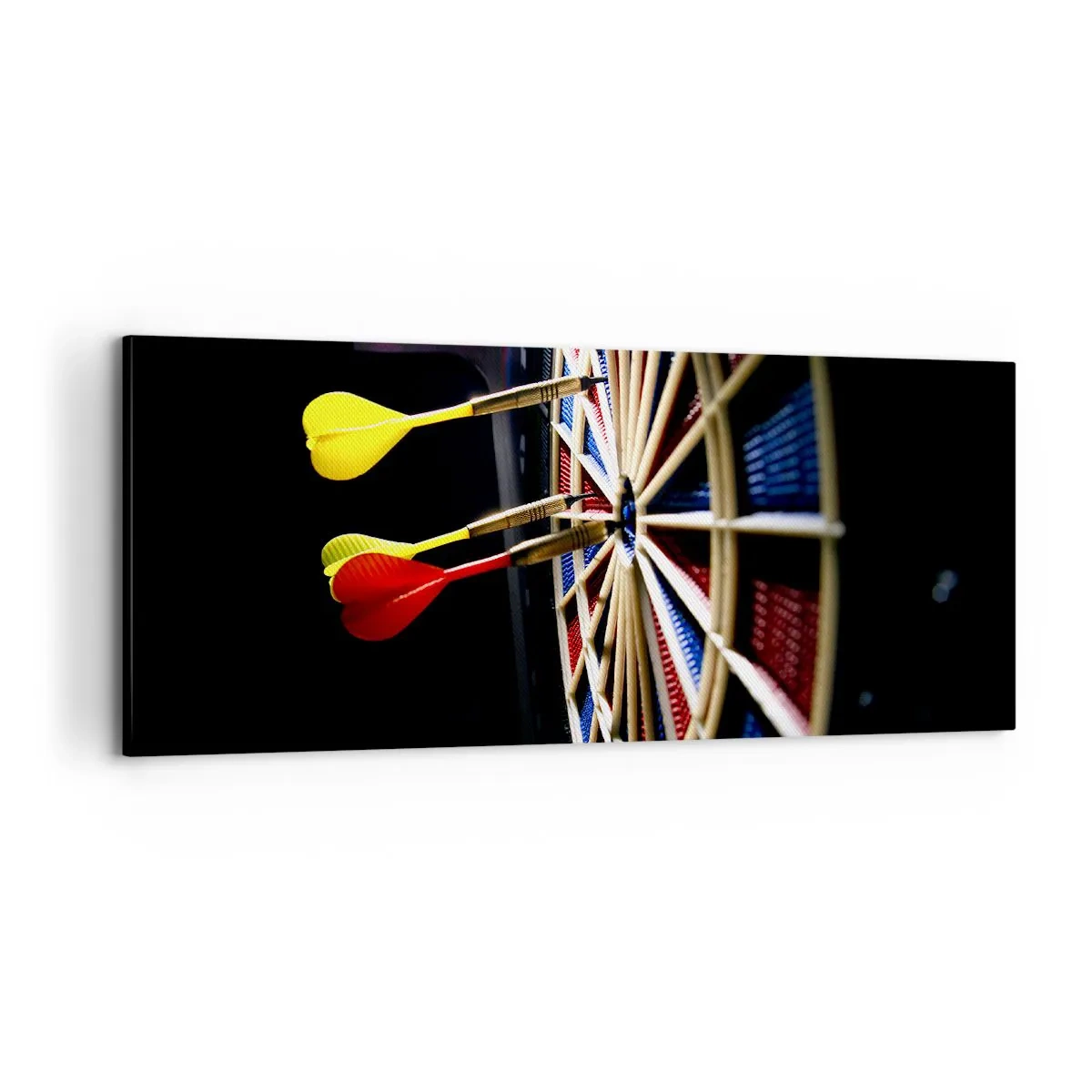 Quadro em tela - Direto ao ponto - 100x40 cm