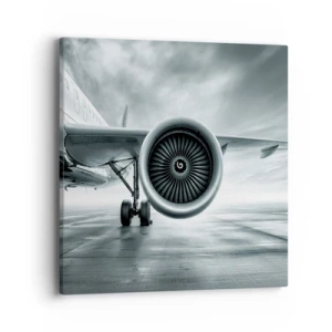 Quadro em tela - Há poder! - 40x40 cm