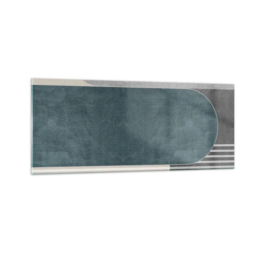 Quadro em vidro - Composição ao nível - 100x40 cm