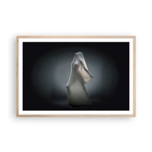 Pôster com moldura de carvalho claro - Desejos ocultos - 91x61 cm