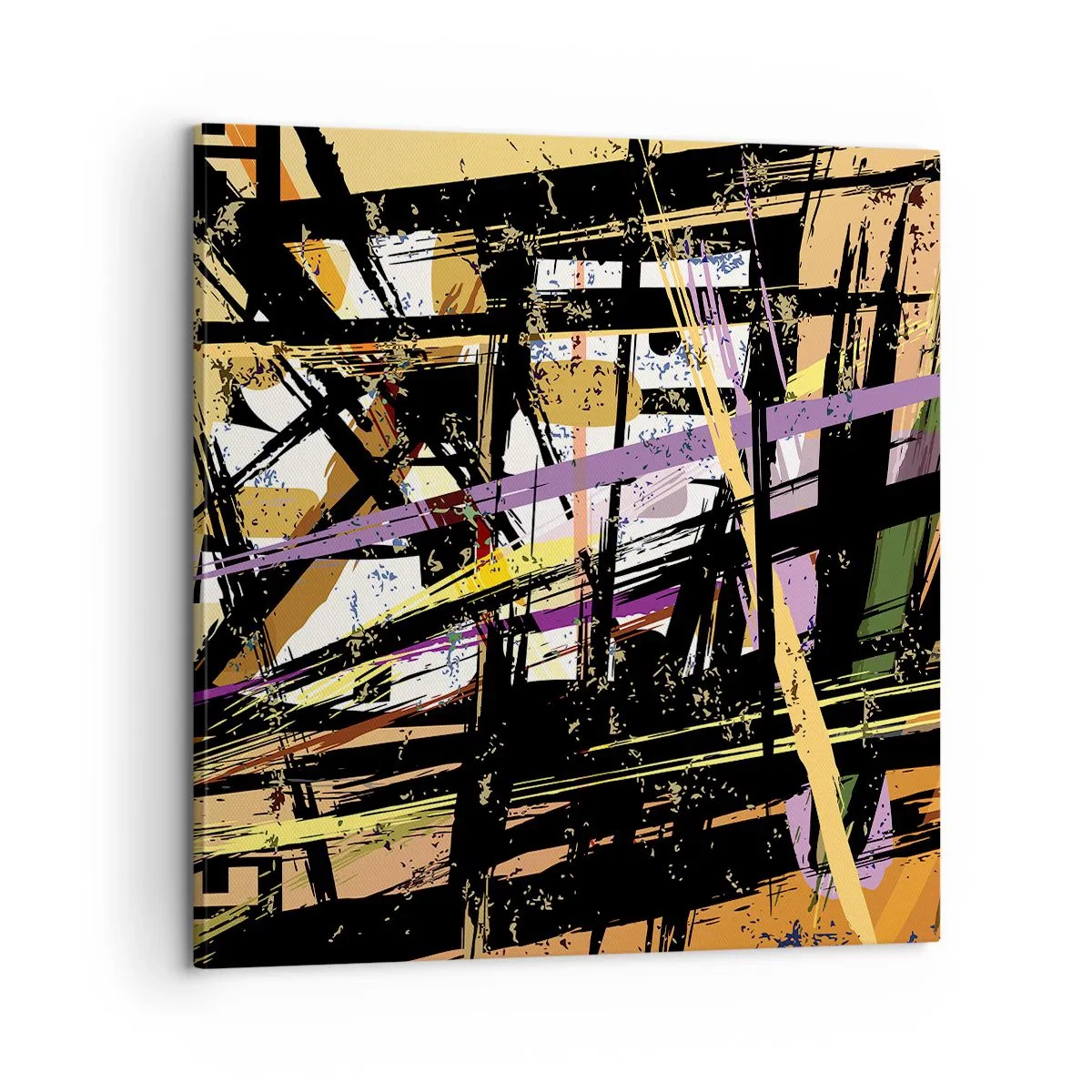 Quadro em tela - Corte afiado - 60x60 cm