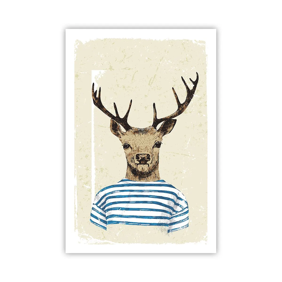 Pôster - Porque eu gosto de camisas listradas! - 61x91 cm