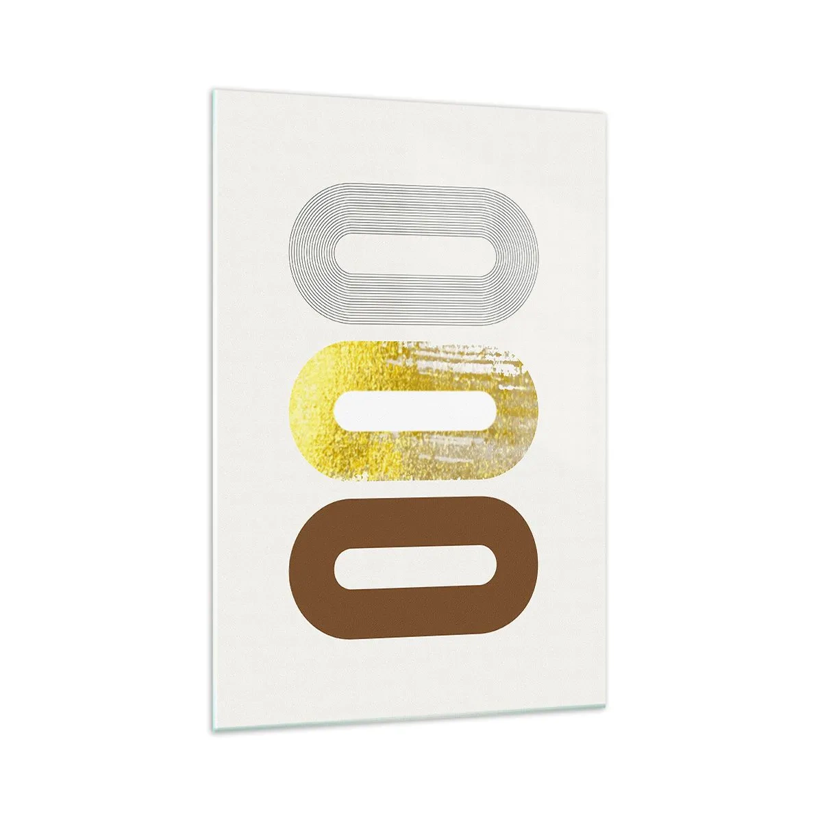 Quadro em vidro - Uuu! - 70x100 cm