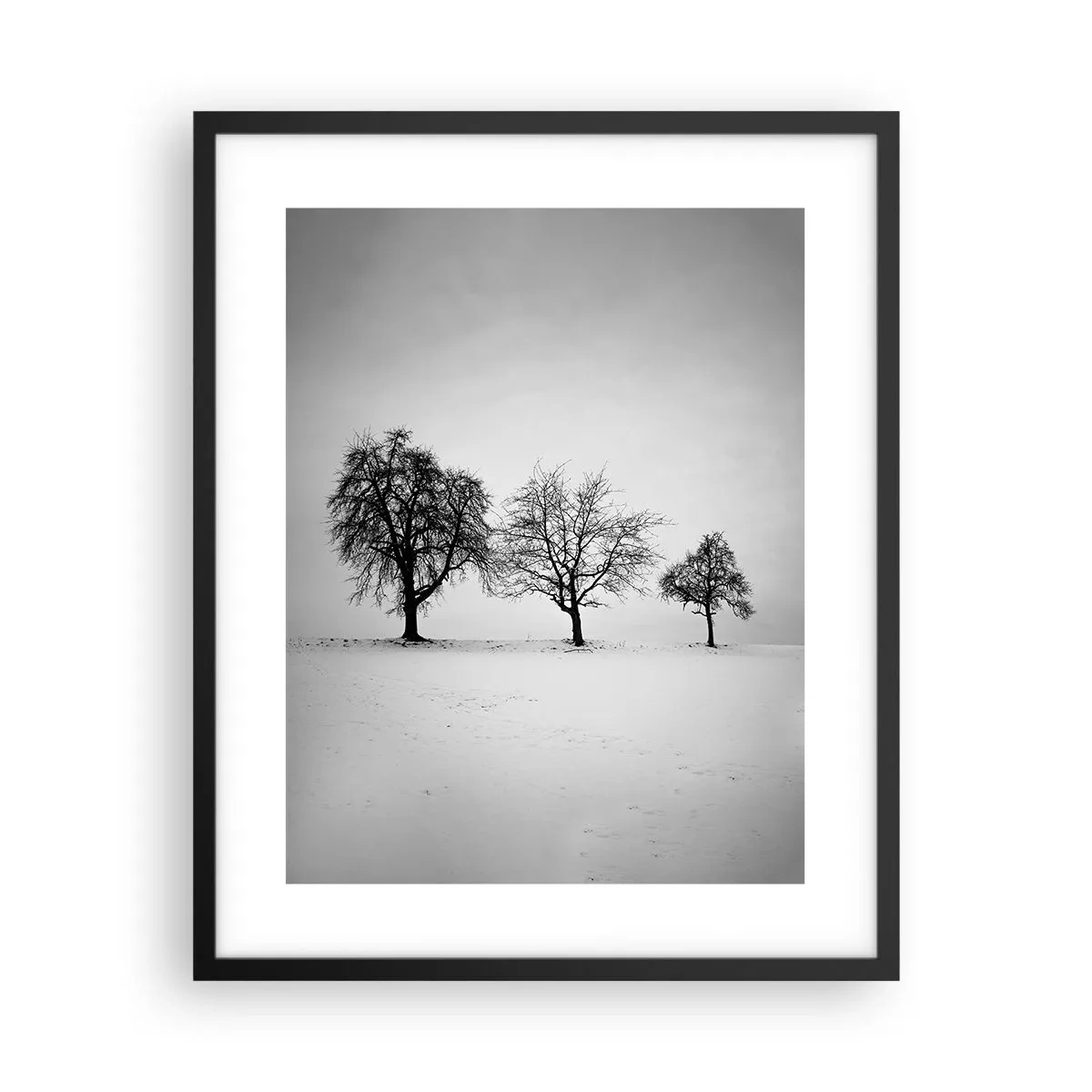 Pôster com moldura preta - Com que sonham elas? - 40x50 cm