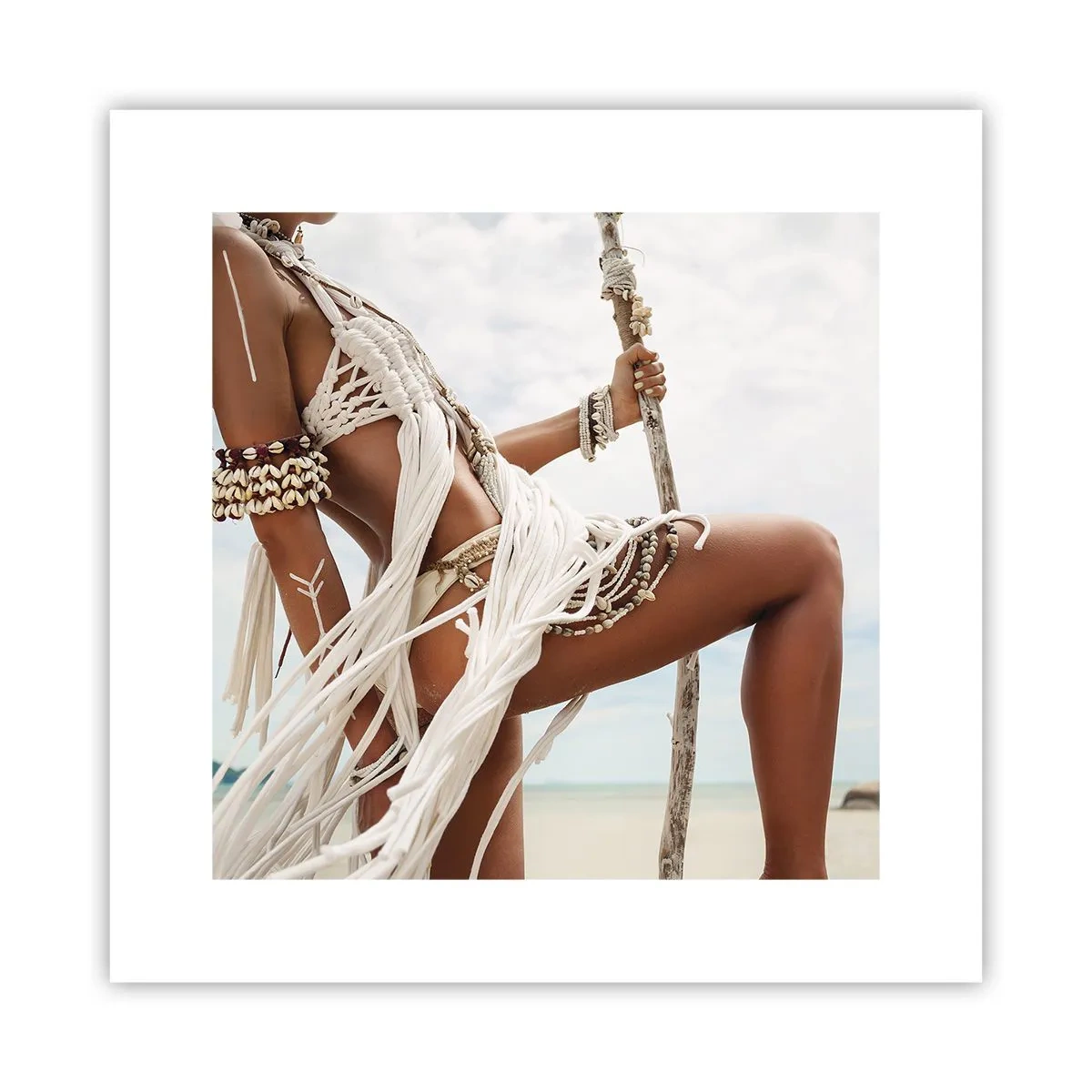 Pôster - Sacerdotisa do Sol - 30x30 cm