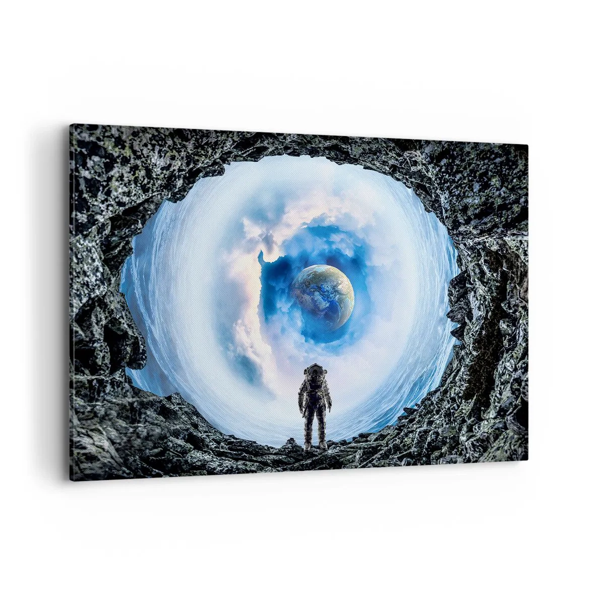 Quadro em tela - Não muito longe de casa - 100x70 cm