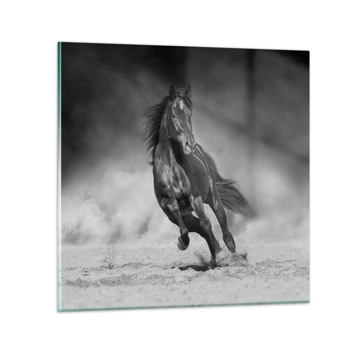 Quadro em vidro - Digno do próprio emir - 70x70 cm