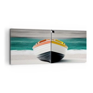 Quadro em tela - No seu lugar - 100x40 cm