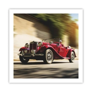 Pôster - Mais bonita que a Vitória de Samotrácia - 60x60 cm