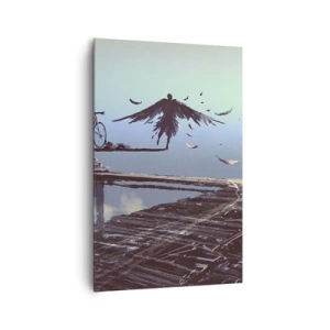 Quadro em tela - Ícaro eternamente vivo - 80x120 cm