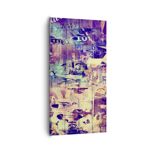 Quadro em tela - E isso é tudo o que resta - 65x120 cm