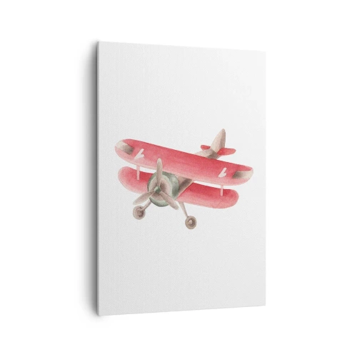 Quadro em tela - Pronto para voos altos - 70x100 cm