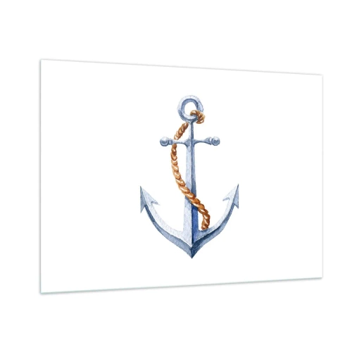 Quadro em vidro - Ahoy aventura! - 100x70 cm