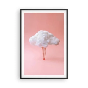 Pôster com moldura preta - Doce promessa - 61x91 cm