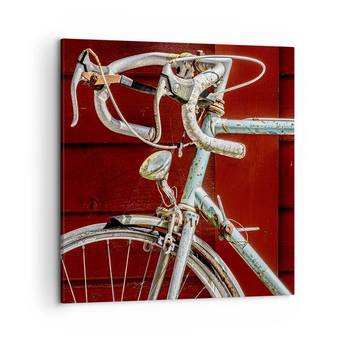 Quadro em tela - Feito para vencer - 50x50 cm