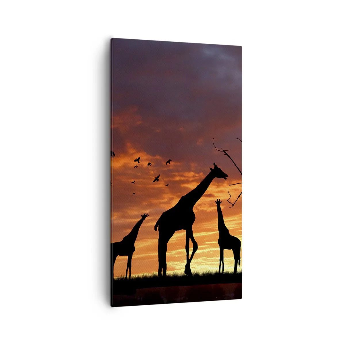 Quadro em tela - Um pequeno jantar com seus entes queridos - 55x100 cm