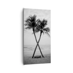 Quadro em tela - Sentiu a presença - 65x120 cm