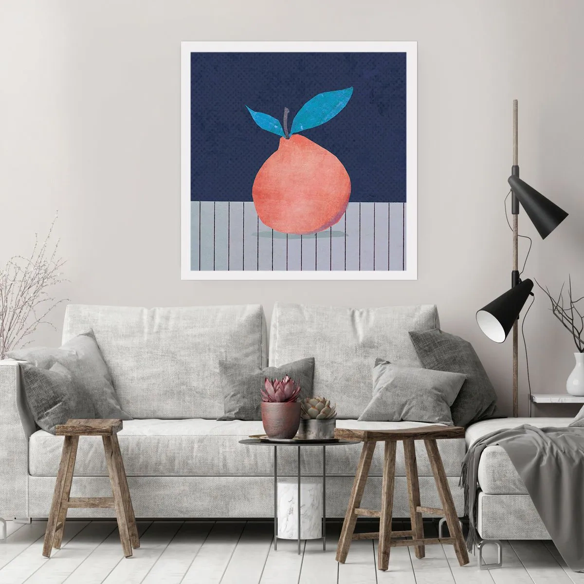 Pôster - Convexidade e plano - 60x60 cm