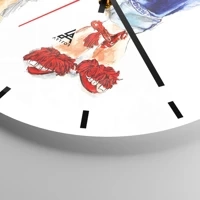 Mostrador com traços