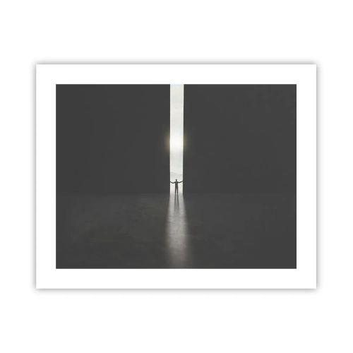 Pôster - Um passo para um futuro brilhante - 50x40 cm