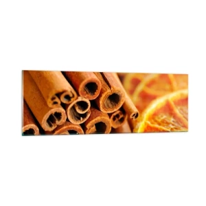 Quadro em vidro - Sente o cheiro? - 90x30 cm