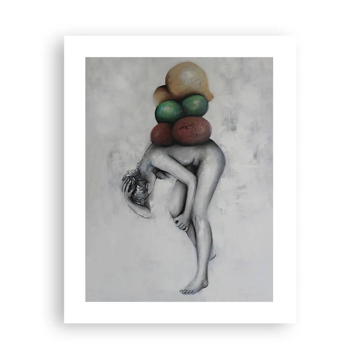 Pôster - O fardo da vida - 40x50 cm