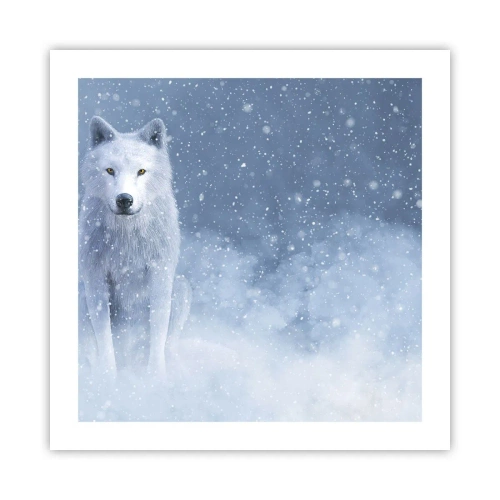 Pôster - No espírito de inverno - 50x50 cm