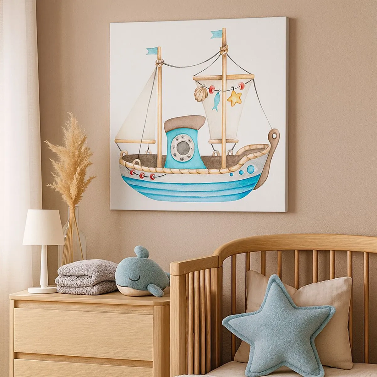 Quadro em tela - Vamos a isso! - 30x30 cm