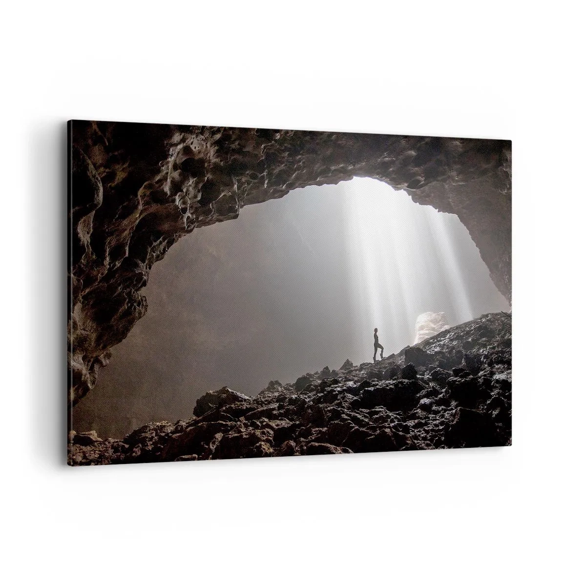 Quadro em tela - Gruta luminosa - 120x80 cm