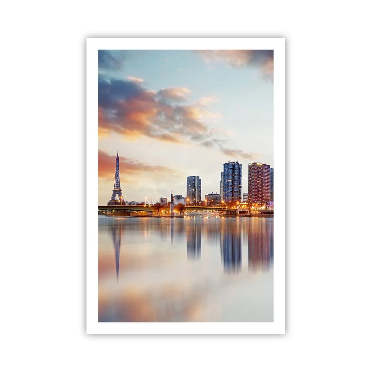 Pôster - A tranquilidade monumental de Paris - 61x91 cm